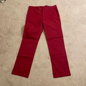 Red Vineyard Vine khaki Pants